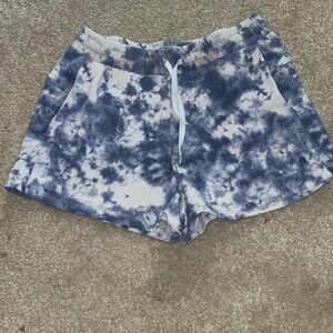 Tie Dye Pajama Shorts, Size Small